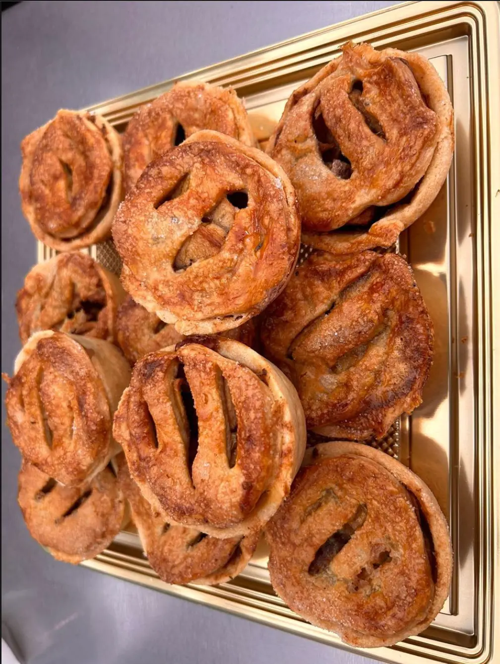 Mini Tarta de Manzana