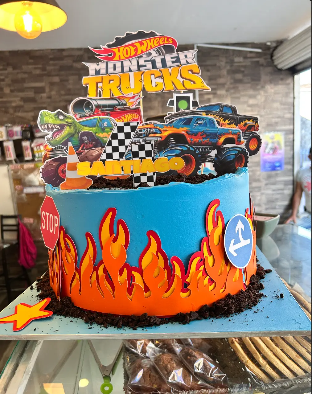 Pastel de HotWheels