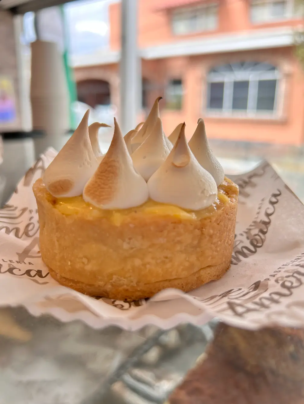 Tarta de curd de limón